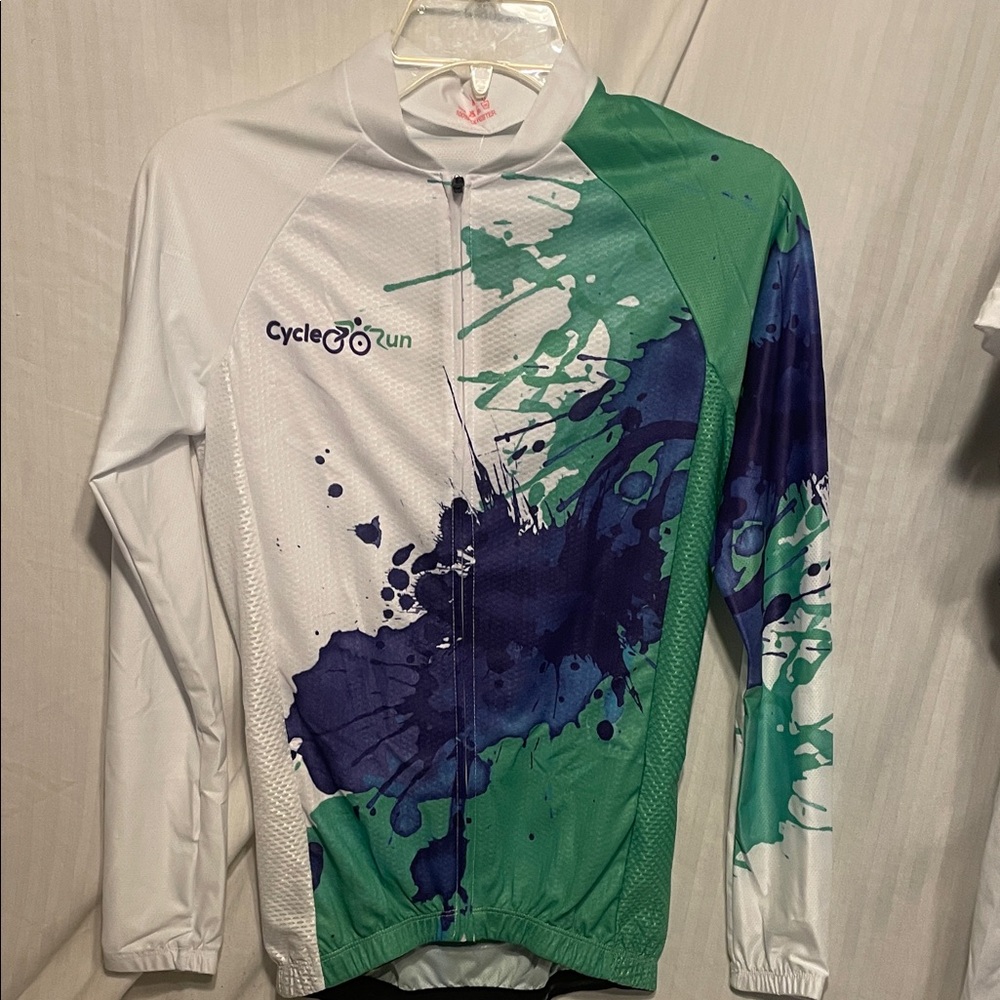 Men's Multicolor Cycling Shirt